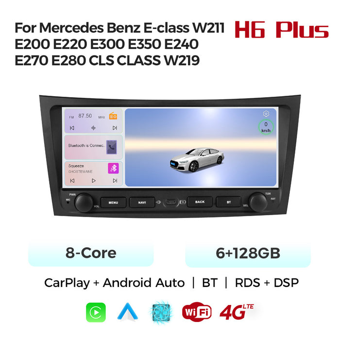 Carplay Compatible 10.25'' Android Screen for Mercedes-Benz E-Class W211 W219