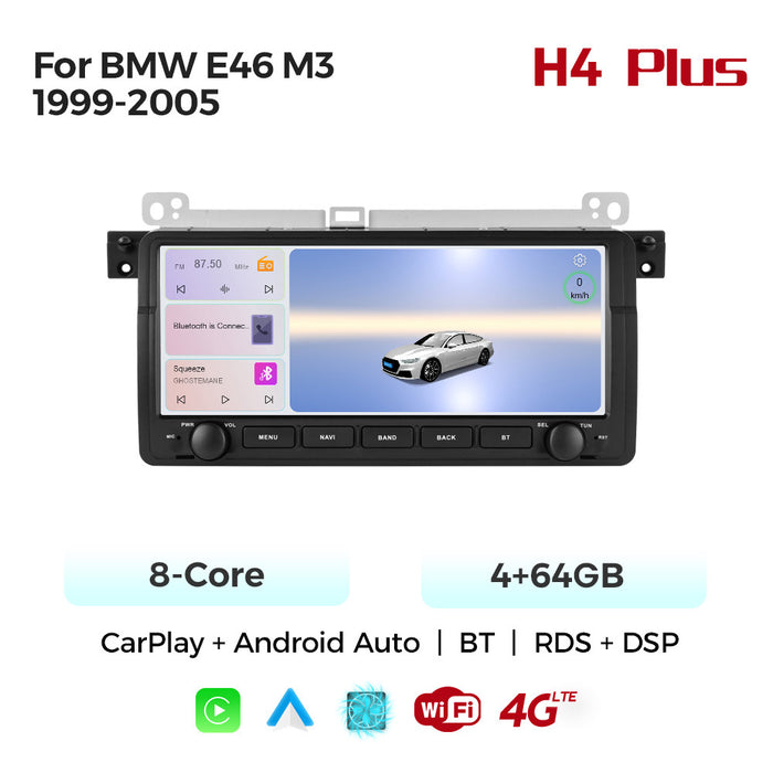 CarPlay Compatible 10.25-Inch Android Navigation for BMW E46 M3 (99-06)