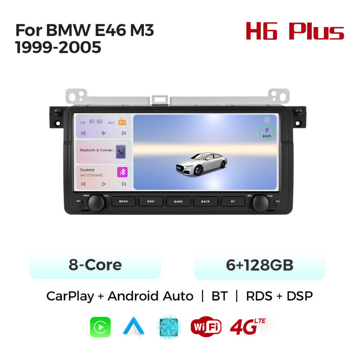 CarPlay Compatible 10.25-Inch Android Navigation for BMW E46 M3 (99-06)