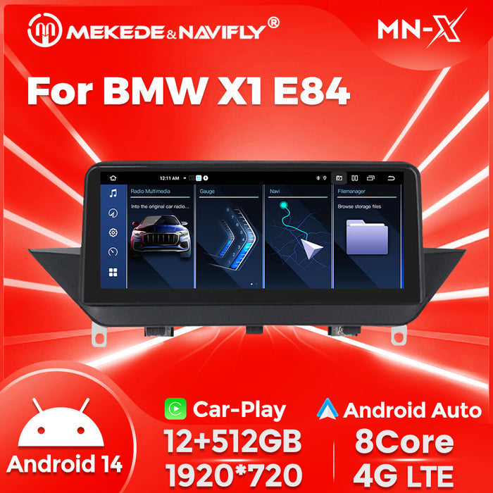 CarPlay Compatible 10.25-inch GPS for BMW X1 E84