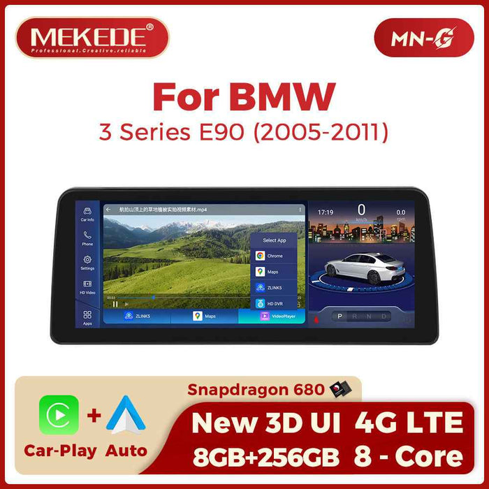 12.3 inch Suitable for BMW 3 Series E90 E92 E93 Android large screen central control Car navigation Bluetooth Carplay