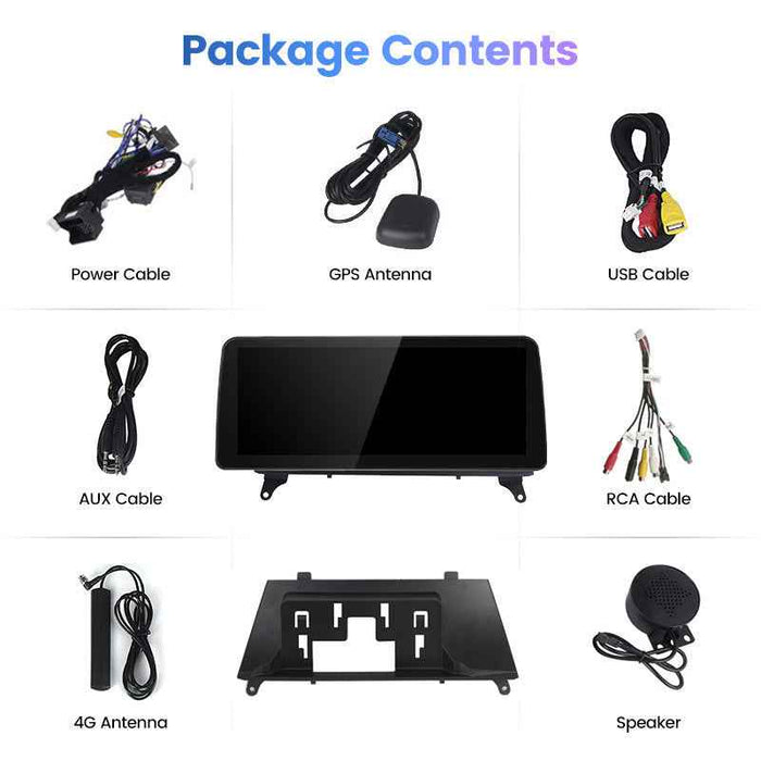 12.3-inch Compatible with BMW X5 X6 E70 E71 Android Large Screen Central Control In-Car Navigation Bluetooth CarPlay