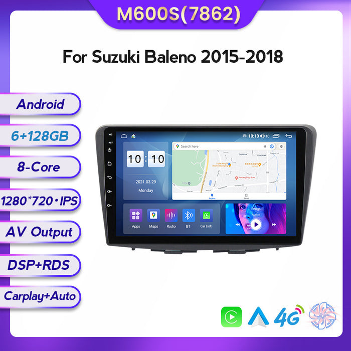 Carplay-Compatible 128GB In-Car Navigation Screen for Suzuki Baleno 15-18