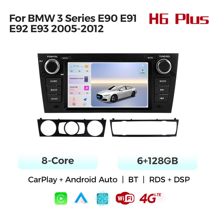 Carplay-Compatible 7-Inch Android Navigation System for BMW E90 E91 E92 E93