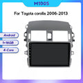 CarPlay Compatible 8 + 128 Large Screen Navigation for Toyota Corolla (06-13)