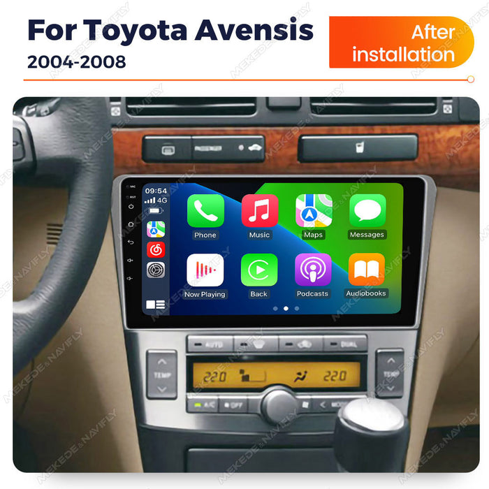 Carplay-Compatible Android GPS Navigation for Toyota Avensis 04-08