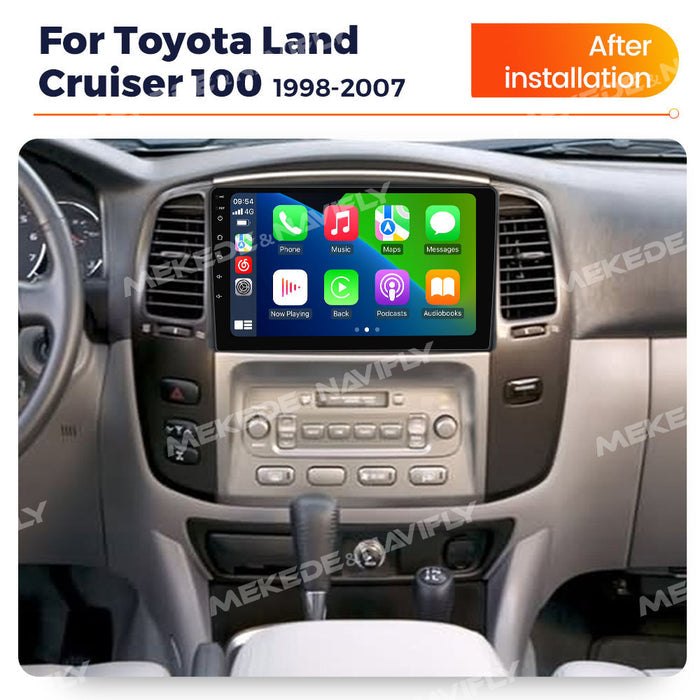 Carplay Compatible Android Large Screen for Toyota Land Cruiser 100 (1998-2007)