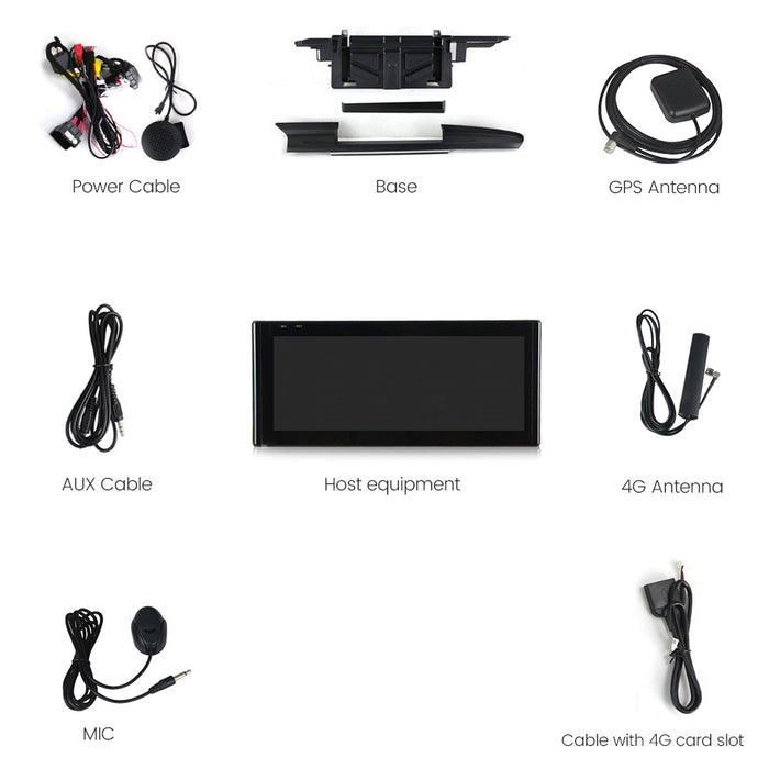 CarPlay Compatible Android Large Screen Navigation for Audi A6 A7 C7 S6 (2016-2020)