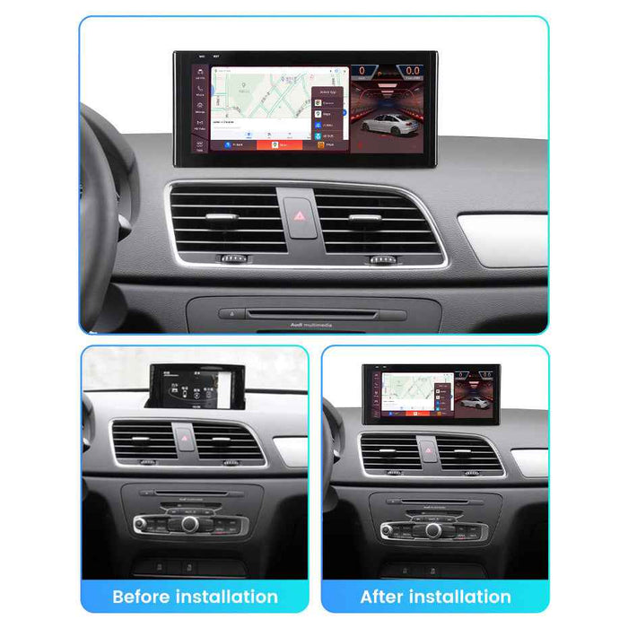 Applicable to Audi Q3 SQ3 2013-2019 Android large screen central control car navigation Bluetooth Carplay