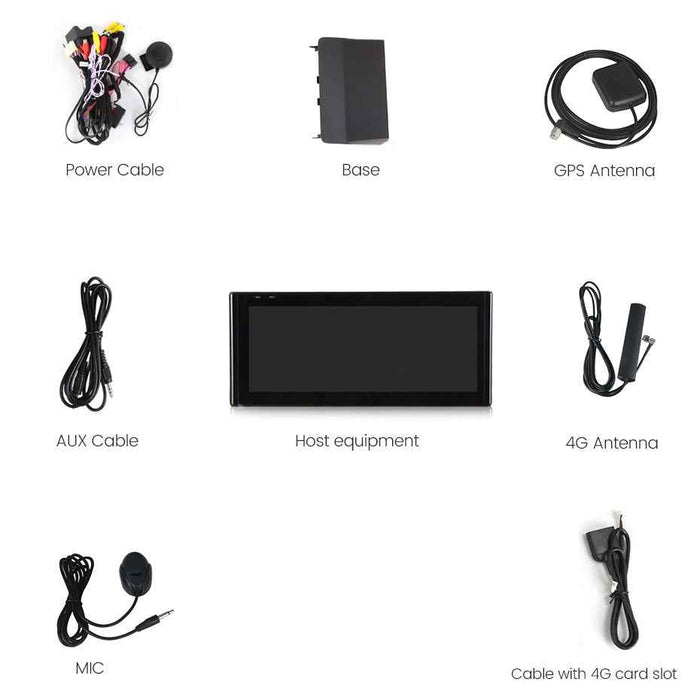 Applicable to Audi Q3 SQ3 2013-2019 Android large screen central control car navigation Bluetooth Carplay