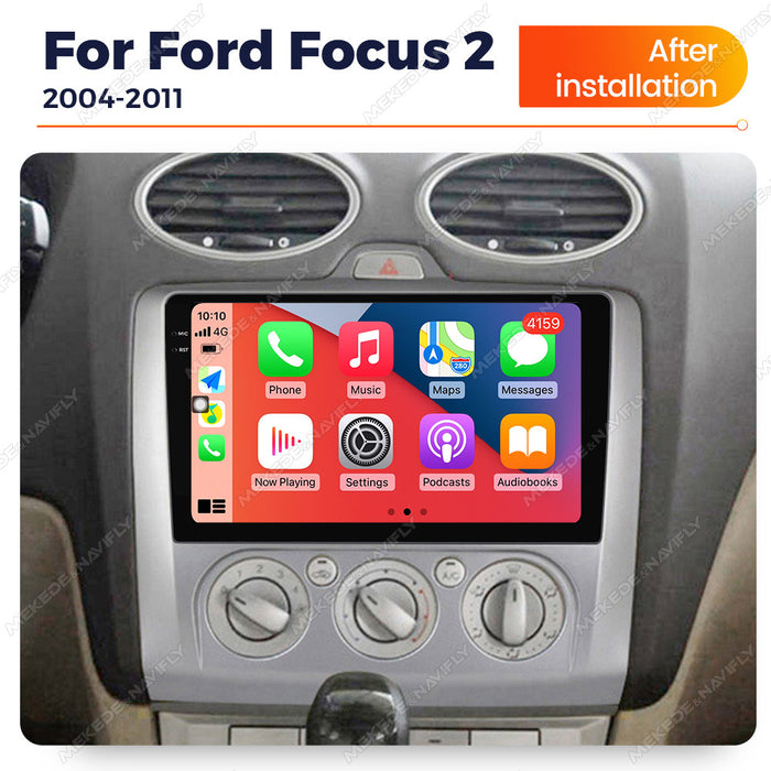 Carplay Compatible Android Large Screen Navigation for Ford Focus 04-11
