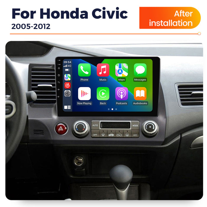 CarPlay Compatible Android Large Screen Navigation for Honda Civic 05-12