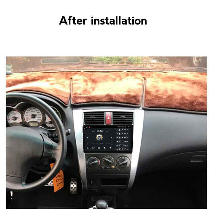 Compatible with Mitsubishi Colt Plus 07-12 models, modified Android large-screen central control in-car navigation screen 8+128GB