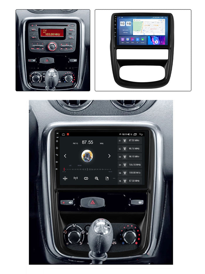 Carplay Compatible Android Large Screen Navigation for Renault Duster (2010-2015)