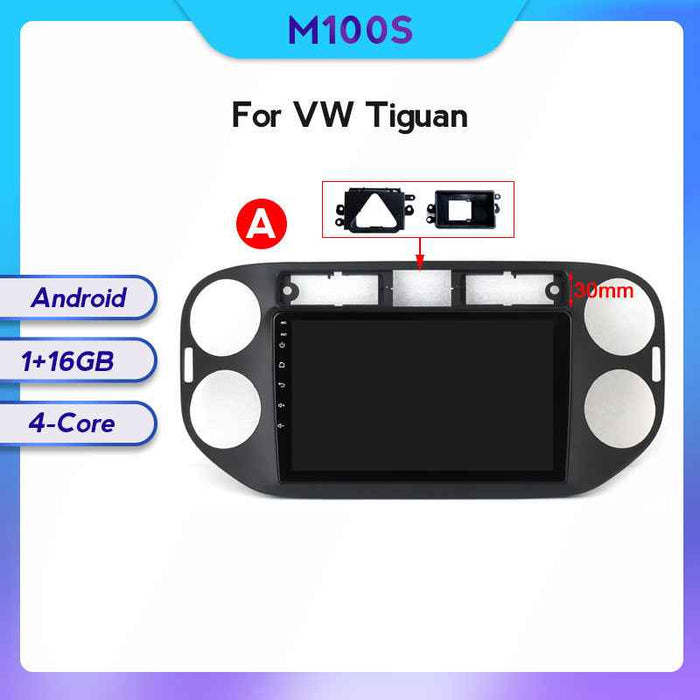 Suitable for Volkswagen Tiguan 14-16 Android large-screen central control car navigation screen 128G