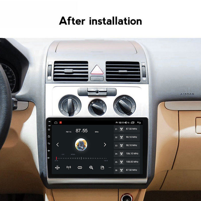 Carplay Compatible Android Large-Screen Navigation for Volkswagen Tiguan & Touran (03-10)
