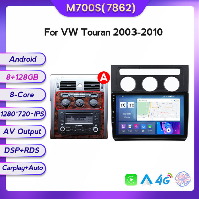 Carplay Compatible Android Large-Screen Navigation for Volkswagen Tiguan & Touran (03-10)