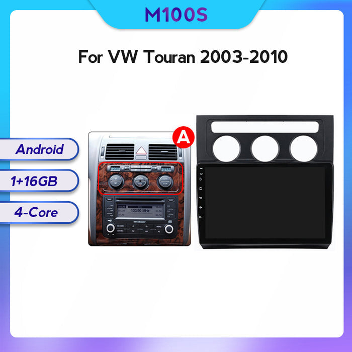 Carplay Compatible Android Large-Screen Navigation for Volkswagen Tiguan & Touran (03-10)