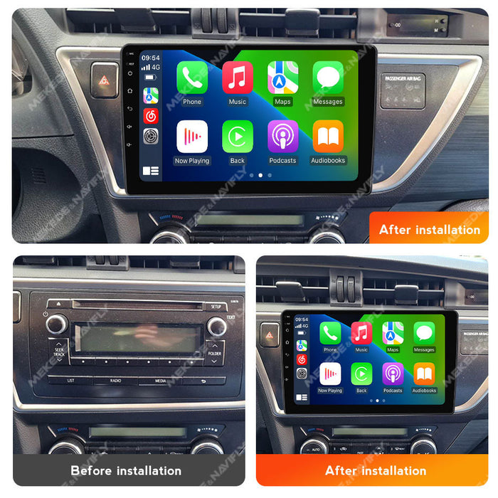 CarPlay-Compatible Android Large Screen Navigation Radio for Toyota Auris (2012-2014)