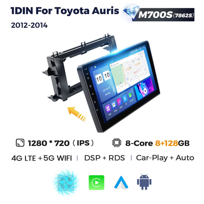 CarPlay-Compatible Android Large Screen Navigation Radio for Toyota Auris (2012-2014)