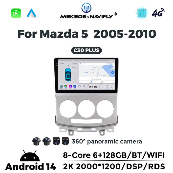 Carplay Compatible Android Navigation for Mazda 5 (2005-2010)