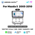 Carplay Compatible Android Navigation for Mazda 5 (2005-2010)