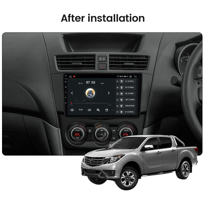 Carplay-Compatible Android Navigation Screen for Mazda BT50 (2011-2020)