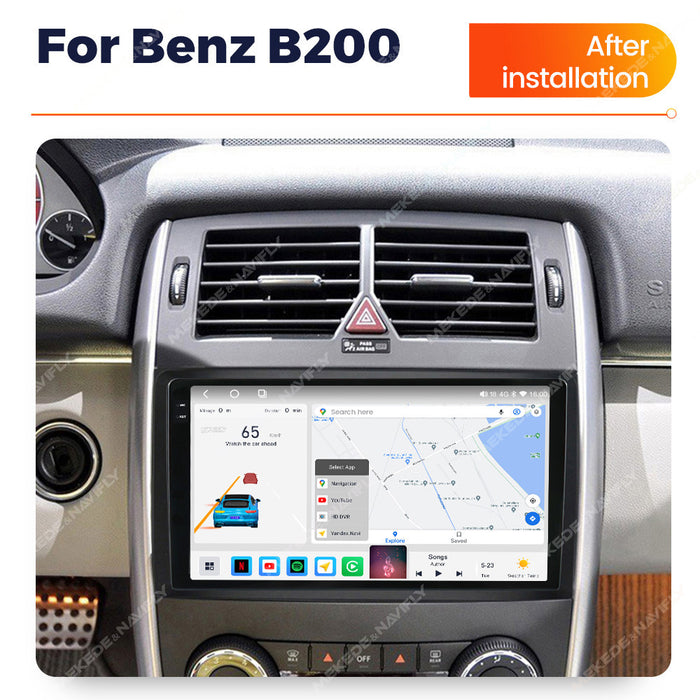 Carplay Compatible Android Navigation Screen for Mercedes-Benz B200 (05-12)