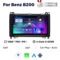 Carplay Compatible Android Navigation Screen for Mercedes-Benz B200 (05-12)