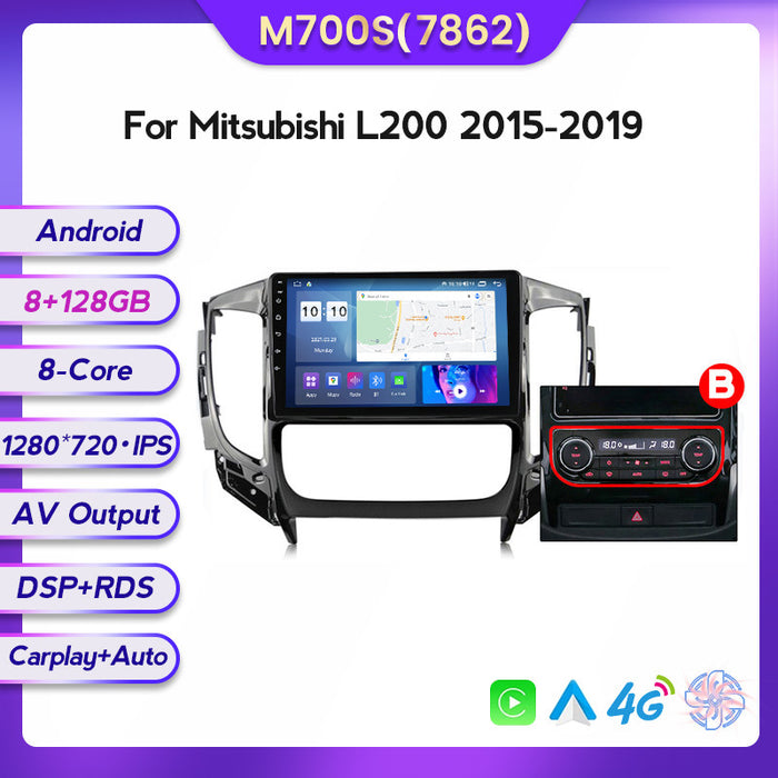 CarPlay Compatible Android Navigation Screen for Mitsubishi L200 (15-19)
