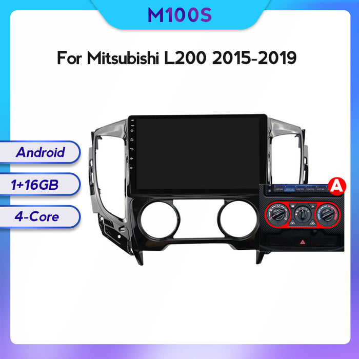 CarPlay Compatible Android Navigation Screen for Mitsubishi L200 (15-19)