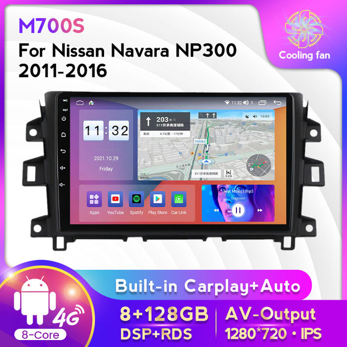 Carplay-Compatible Android Navigation Screen for Nissan Navarra NP300 (11-16)