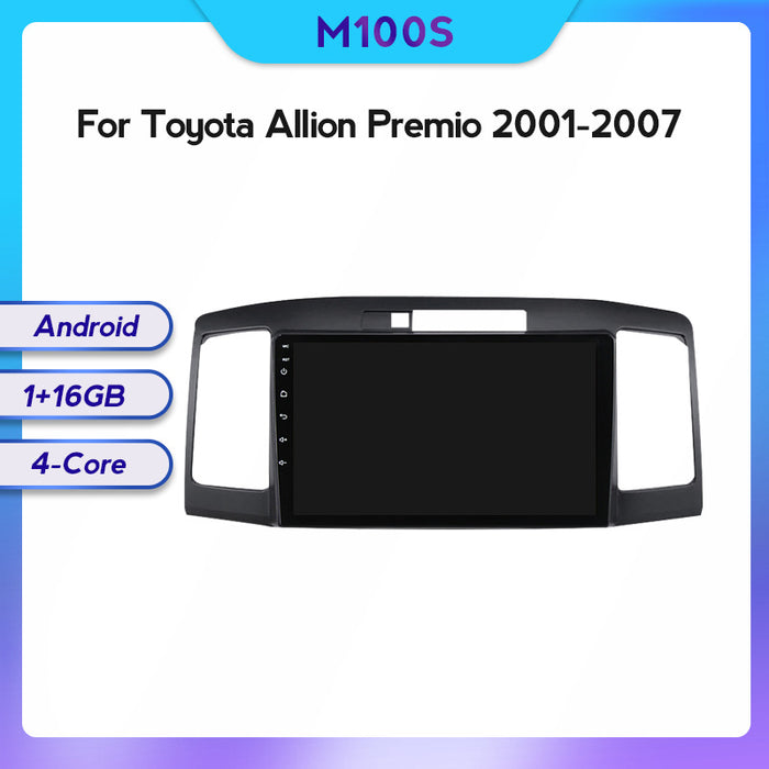 CarPlay-Compatible Android Navigation Screen for Toyota Allion 01-07