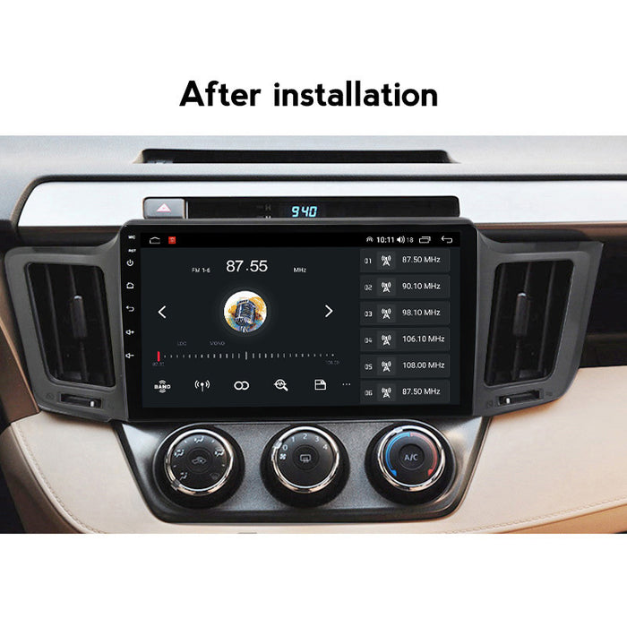 CarPlay-Compatible Android Navigation Screen for Toyota RAV4 (12-18)