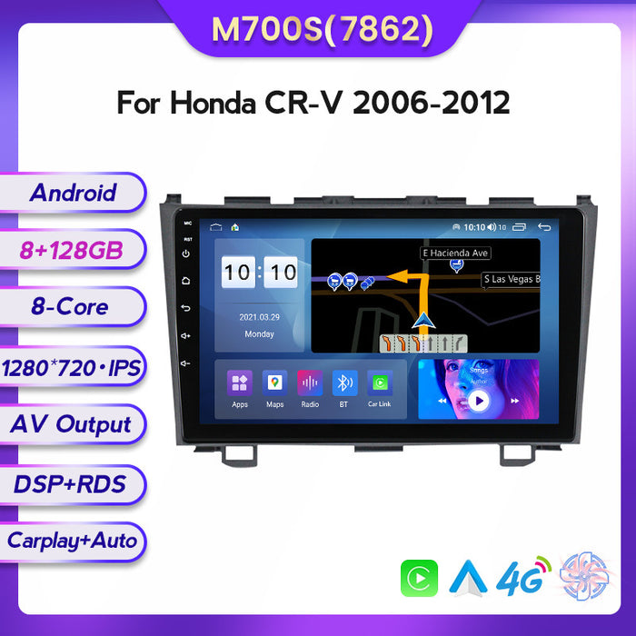 CarPlay-Compatible Android Navigation System for Honda CRV 06-12