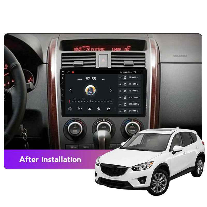 Compatible with the modified Android large screen in-car navigation screen for Mazda CX9 models 06-16, 8+128GB