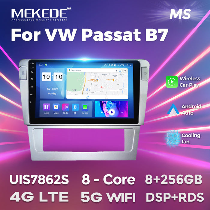 Carplay Compatible Android Navigation System for Volkswagen VW Passat B7 (2011-2015)