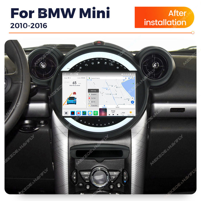 CarPlay Compatible BMW Mini R56 2010-2016 Android Navigation Screen