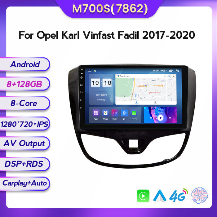 CarPlay Compatible Central Control Navigation Screen for Opel Karl & VinFast Fadil (2017-2020)