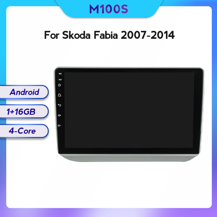 CarPlay Compatible Central Navigation Screen for Skoda Fabia 07-14