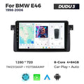 DUDUAUTO is suitable for BMW E46 M3 98-06 Android large screen central control car navigation Bluetooth Carplay