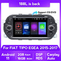 CarPlay Compatible Fiat TIPO EGEA In-Car Navigation System
