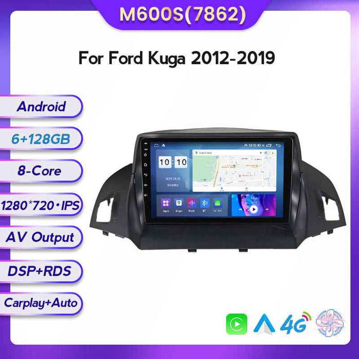 Suitable for Ford Kuga Escape 12-19 Android large screen central control car navigation screen 8 + 128