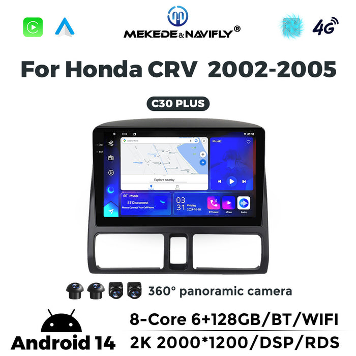 Carplay Compatible Honda CRV 02-05 Large Screen Navigation Upgrade