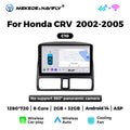 Carplay Compatible Honda CRV 02-05 Large Screen Navigation Upgrade