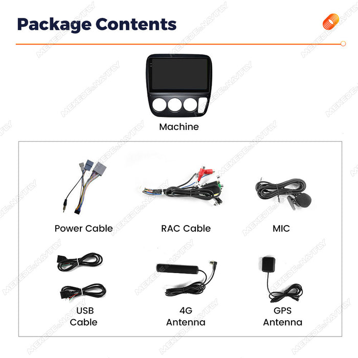 Carplay Compatible Honda CRV 97-01 Android Large-Screen Navigation