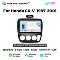Carplay Compatible Honda CRV 97-01 Android Large-Screen Navigation