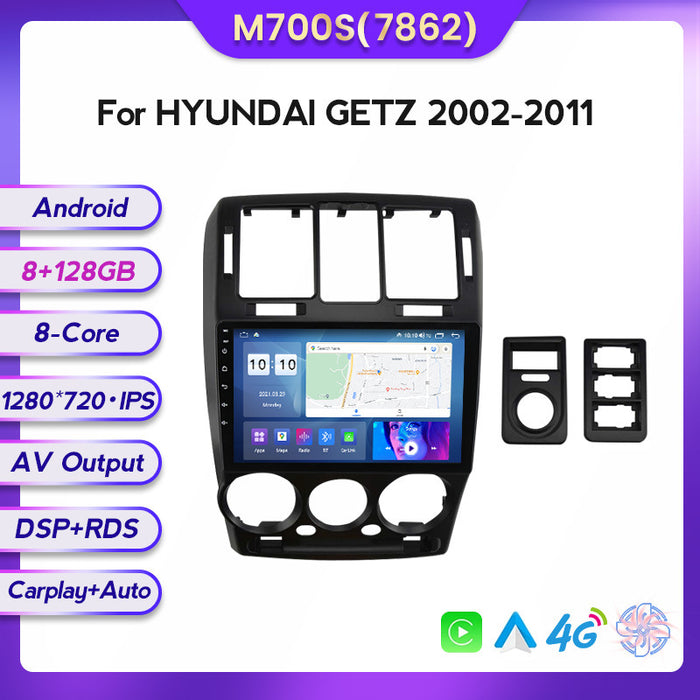 CarPlay Compatible Hyundai AI Getz Jiachi 02-11 In-Car Navigation