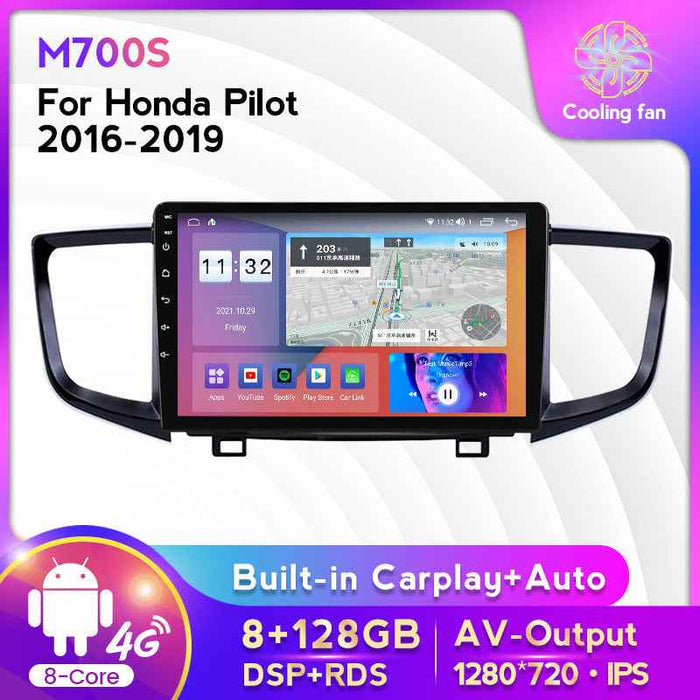 Compatible with Honda Ao Pilot 15-19 models modified with Android large screen central control in-car navigation all-in-one 8+128