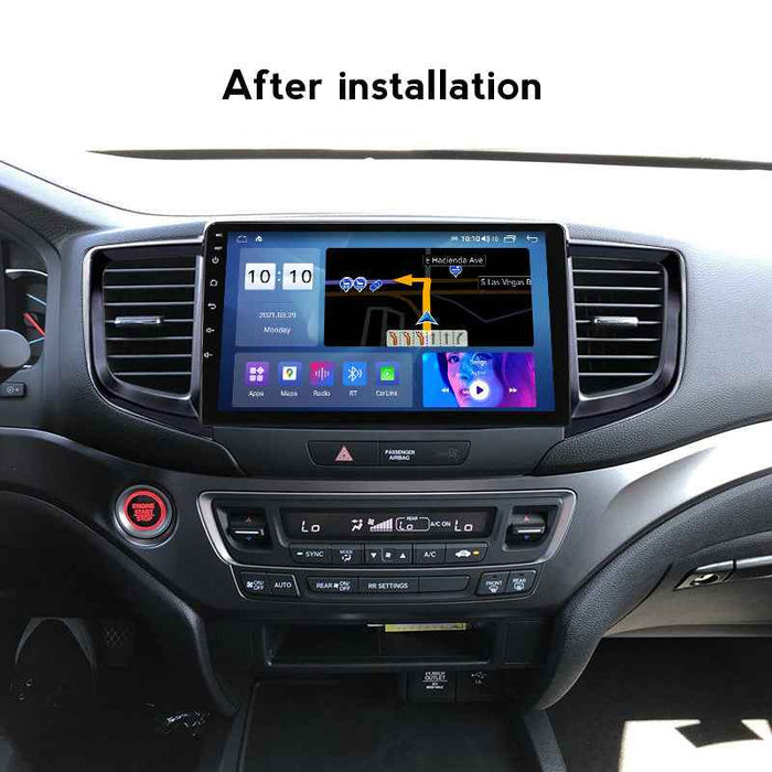 Compatible with Honda Ao Pilot 15-19 models modified with Android large screen central control in-car navigation all-in-one 8+128